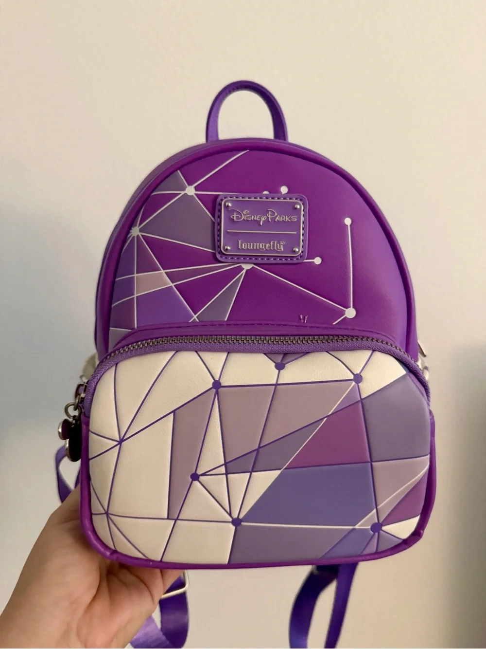 Disney Parks Purple Wall Loungefly Backpack